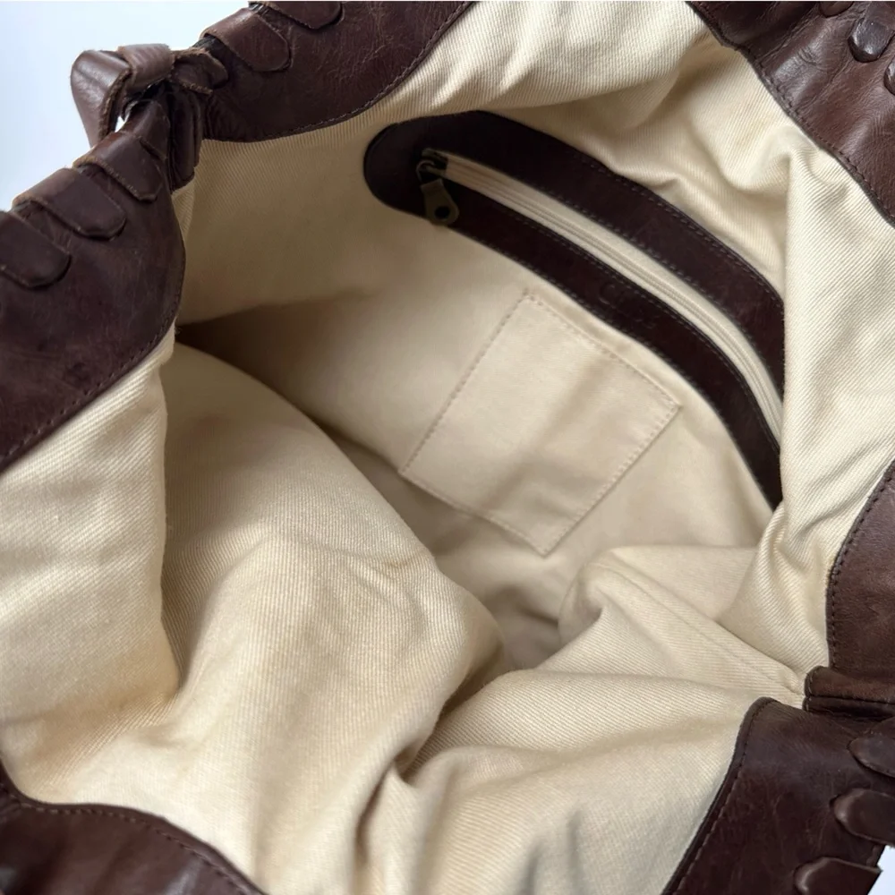 Chloe Brown Python Leather Tote Bag– Rare and Luxe. - Picture 5 of 9